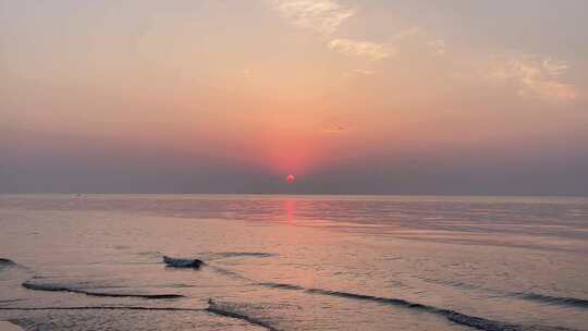 海边日出 海边 日出 日落