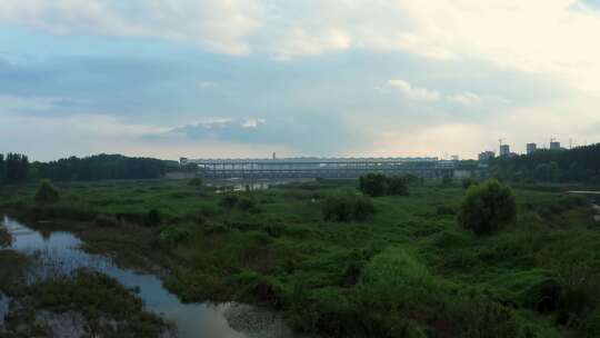 城市空镜头 三四线城市 文明城市 卫生城市