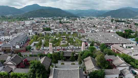 中国云南大理巍山古城风景