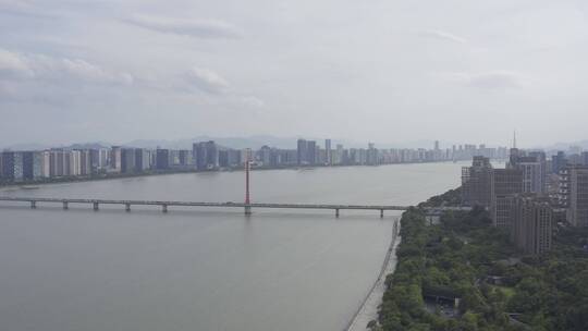 钱塘江两岸视频素材模板下载