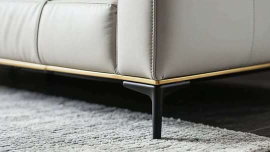 现代简约风格沙发局部特写