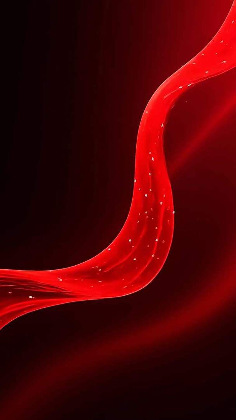 红色绸带飘动背景素材