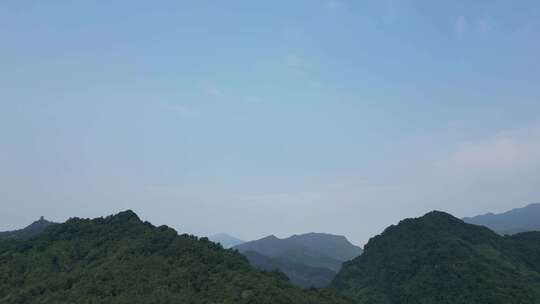 都江堰、青城山附近山脉天空