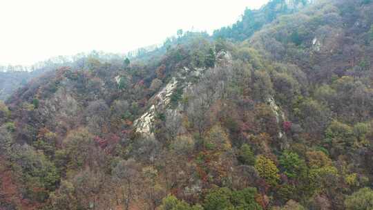 秦岭山脉秋季风景