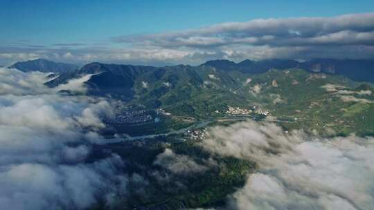 温州永嘉楠溪江狮子岩云海日出