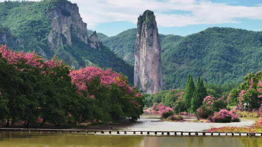 【合集】丽水市仙都景区朱潭山