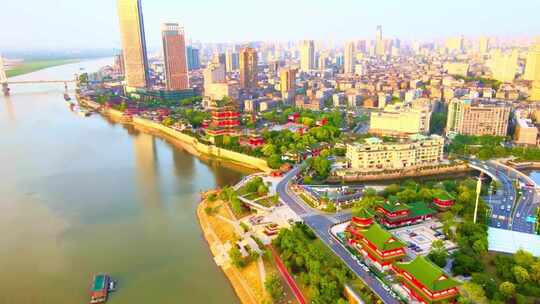 中国城市地标建筑风景航拍纪录片