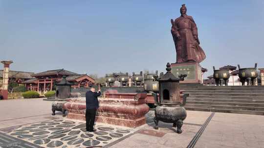 商祖王亥 古建筑 旅游 商丘 景区