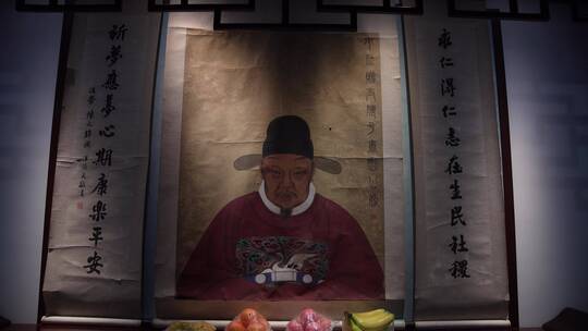 杭州三台山景区于谦祠