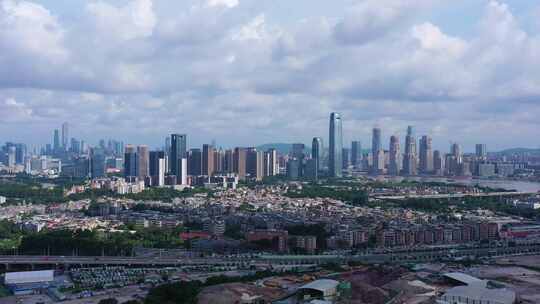 广州黄埔古港大景