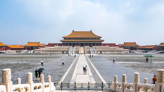 北京故宫古建筑全景