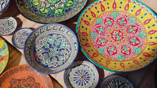 乌兹别克斯坦装饰陶瓷板