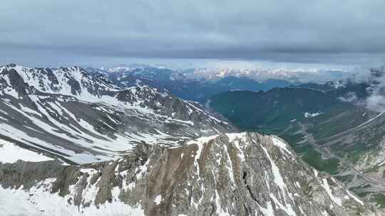 2023最新独库公路雪山峡谷公路