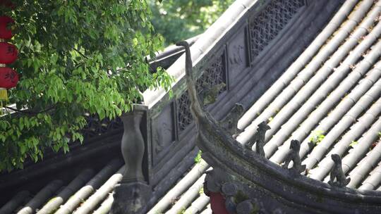 杭州飞来峰三天竺法镜寺建筑