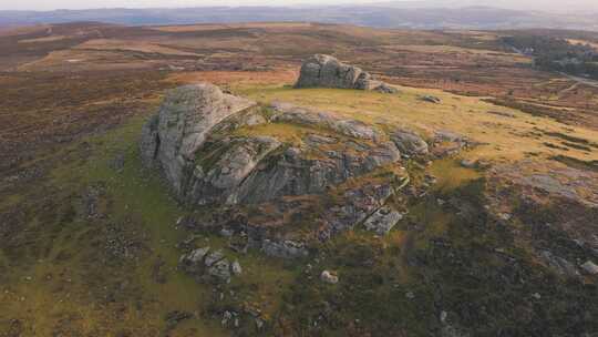 Dartmoor，国家公园，英国，无人机