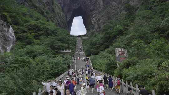 湖南张家界天门山国家森林公园