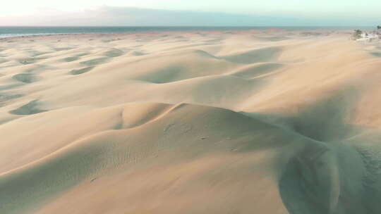 沙漠中的沙丘视频素材模板下载