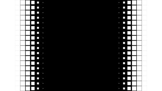 4k方形黑白格子遮罩转场过渡素材 (5)视频素材模板下载