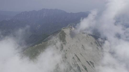 宝鸡太白山航拍