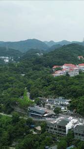 航拍湖北宜昌西陵峡风景竖屏