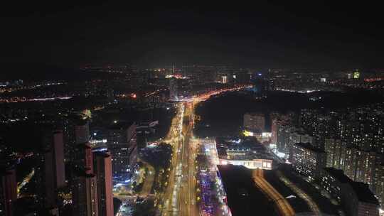 南京桥北弘阳广场夜景