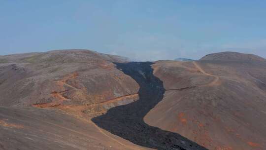 熔岩，流动，火山，火山