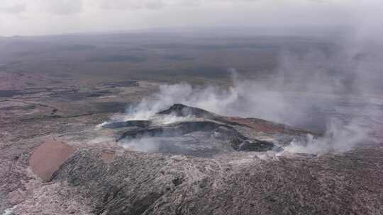 天线，无人机，火山，陨石坑