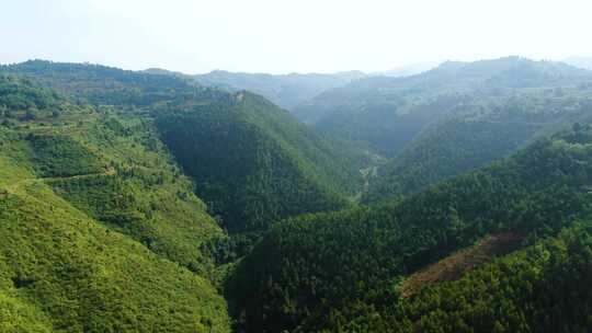 象山 陕西渭南韩城 秦岭山脉 绿水青山