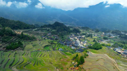 云和景区航拍