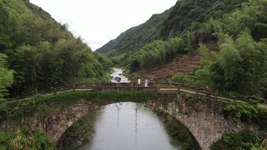 烟雨溪口视频素材模板下载