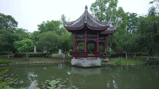 武汉硚口区园博园成都园风景