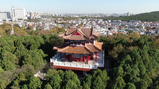 航拍江苏徐州城市宣传片地标建筑