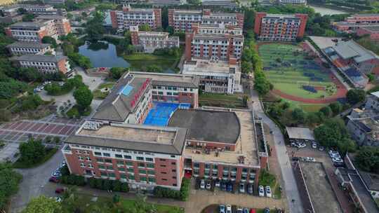 航拍福建华南女子学院