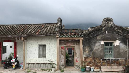 潮汕传统建筑老房子素材