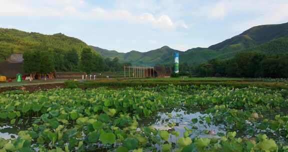 浙江湖州安吉余村景区青山绿水两山论发源地