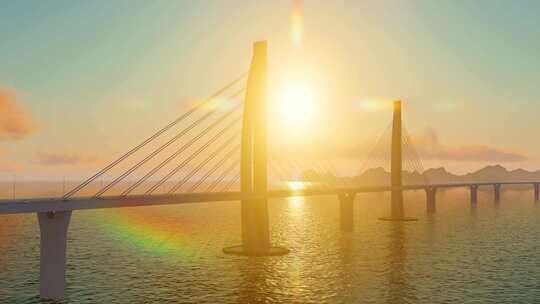 4K跨海大桥 珠港澳大桥