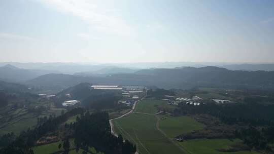 山川云雾千里江山