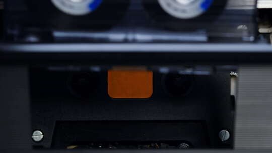 复古录音机录音机录音机特写视频素材模板下载