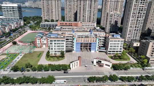 福建省宁德市华侨小学航拍