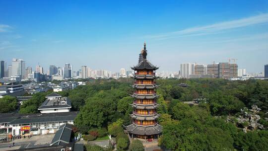 常州市红梅公园与天宁禅寺