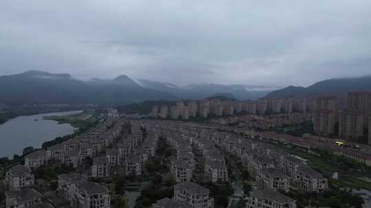 福建连江县潘渡镇的雨后景色