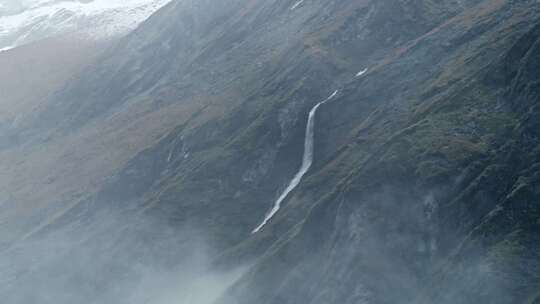 喜马拉雅山，山脉，风景，薄雾