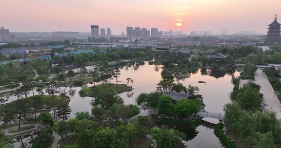 洛阳隋唐建筑应天门紫薇门