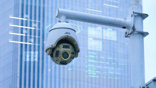 电子监控摄像头红绿灯跟踪科技智慧公安素材
