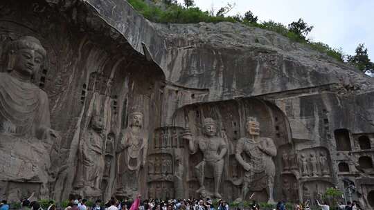 洛阳市世界文化遗产龙门石窟