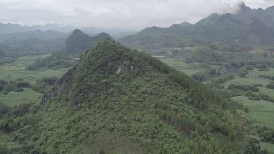 广西河池航拍4k视频