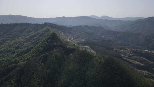 航拍贵州从江十万大山