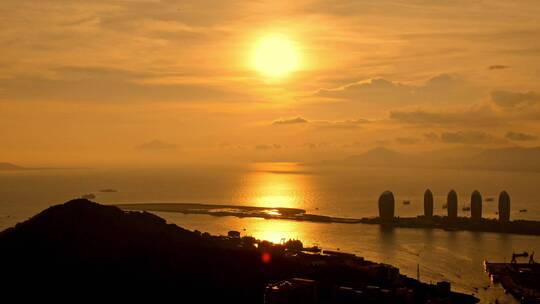 三亚湾夕阳_V1-0045