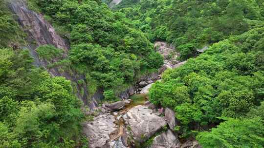 航拍安徽黄山毛峰茶田高海拔茶园