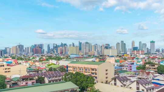 菲律宾首都马尼拉城市延时